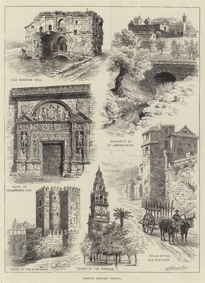 Rambling Sketches, Cordova by Alfred Robert Quinton